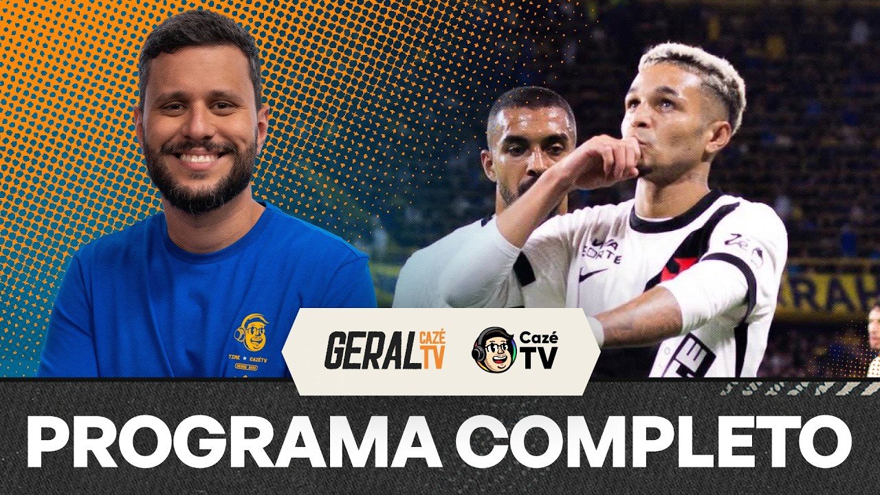 HISTÓRICO! VASCO VENCE O BOCA JUNIORS NA BOMBONERA COM UM A MENOS | GERAL CAZÉTV