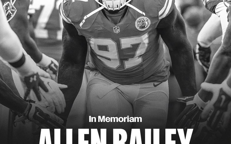 "Um garoto ótimo": Andy Reid e Patrick Mahomes lideram homenagens a Allen Bailey após morte precoce