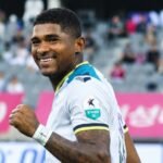 Ex-Corinthians, Gabriel Lima brilha com hat-trick em 45 minutos na Coreia do Sul e celebra: 'Vai ficar marcado'