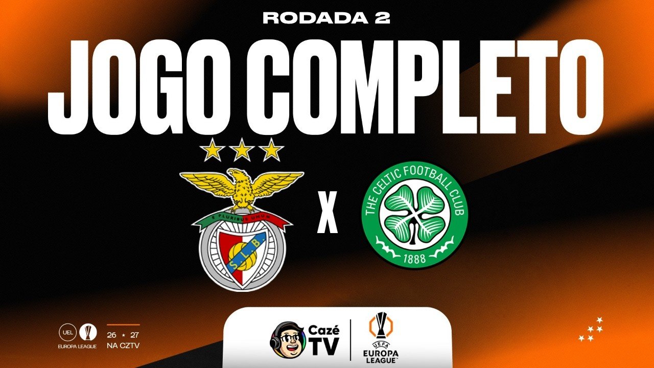 JOGO COMPLETO: BENFICA X CELTIC | EUROPA LEAGUE 26/27 | 2ª RODADA