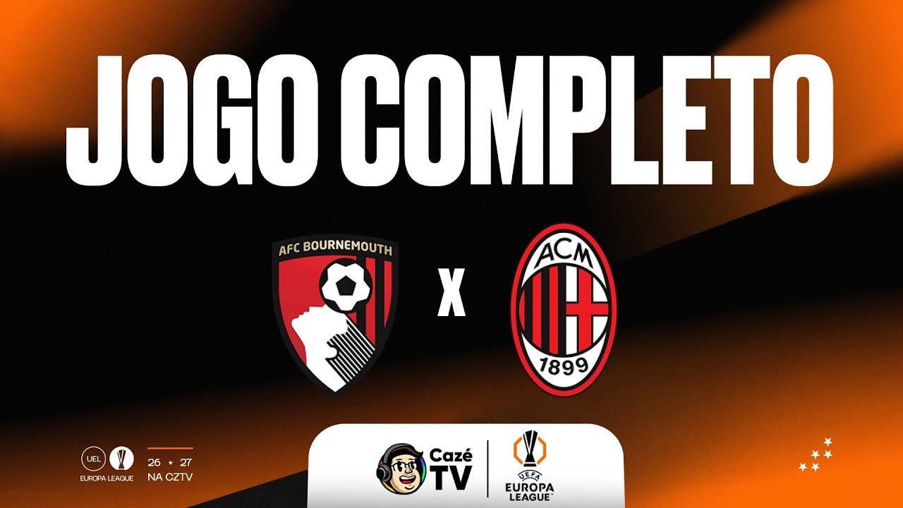 JOGO COMPLETO: BOURNEMOUTH X MILAN | EUROPA LEAGUE 26/27 | 3ª RODADA
