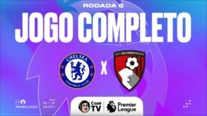 JOGO COMPLETO: CHELSEA X BORNEMOUTH | PREMIER LEAGUE 26/27 | 6ª RODADA