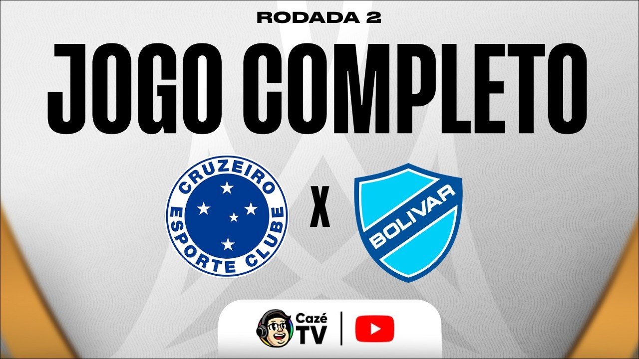 JOGO COMPLETO: CRUZEIRO X BOLIVAR | LIBERTADORES FEMININA 2026 | 2ª RODADA