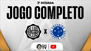 JOGO COMPLETO: OLIMPIA X CRUZEIRO | LIBERTADORES FEMININA 2026 | 3ª RODADA