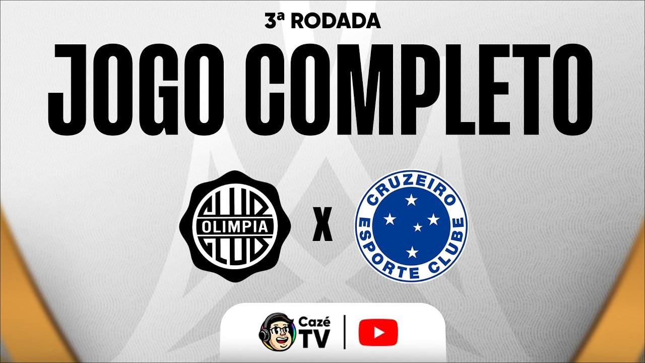 JOGO COMPLETO: OLIMPIA X CRUZEIRO | LIBERTADORES FEMININA 2026 | 3ª RODADA