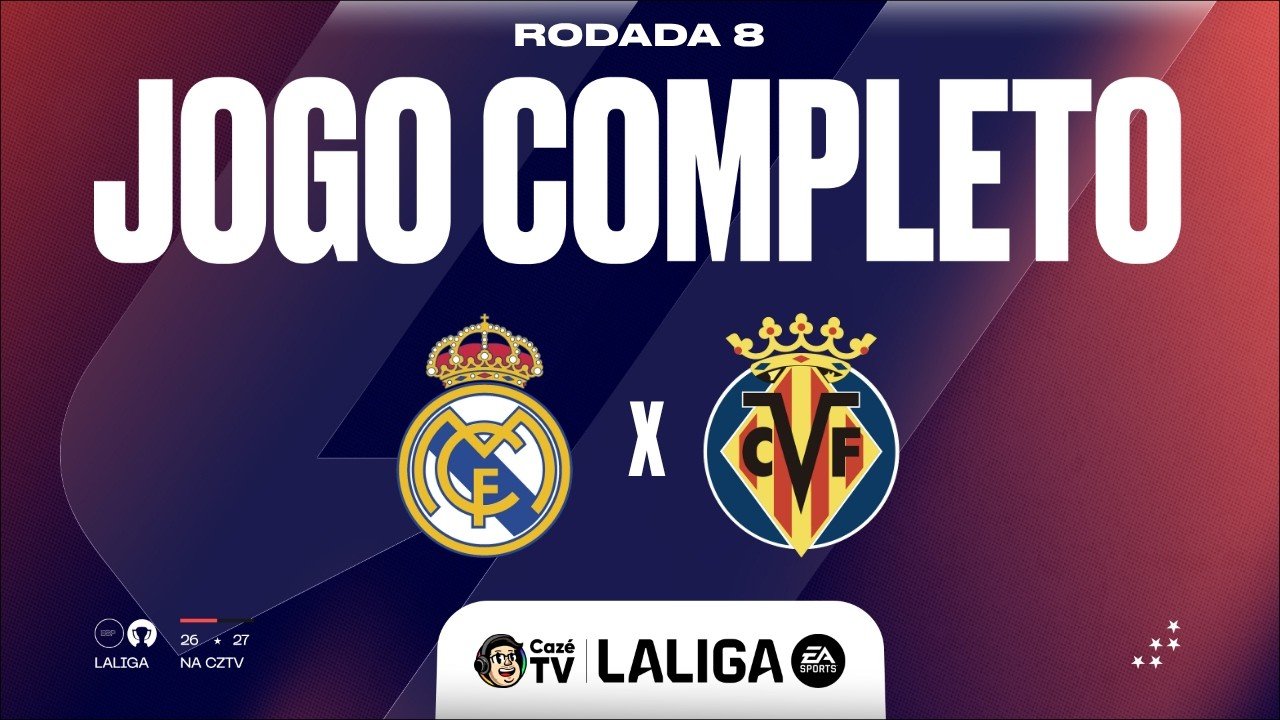 JOGO COMPLETO: REAL MADRID X VILLARREAL | LALIGA 26/27 | 8ª RODADA