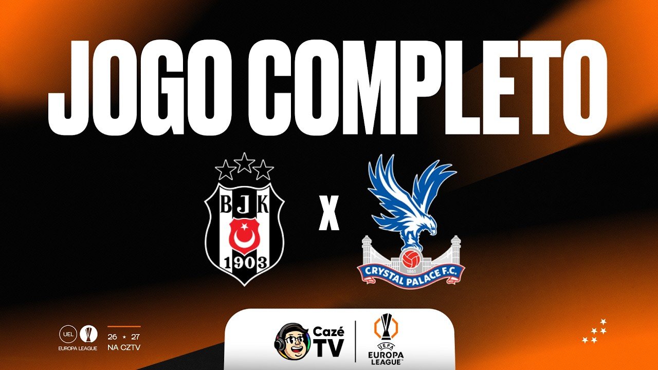 JOGO COMPLETO (SOM AMBIENTE): BEŞIKTAŞ X CRYSTAL PALACE | EUROPA LEAGUE 26/27 | 3ª RODADA