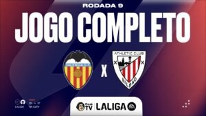 JOGO COMPLETO: VALENCIA X ATHLETIC BILBAO | LALIGA 26/27 | 9ª RODADA