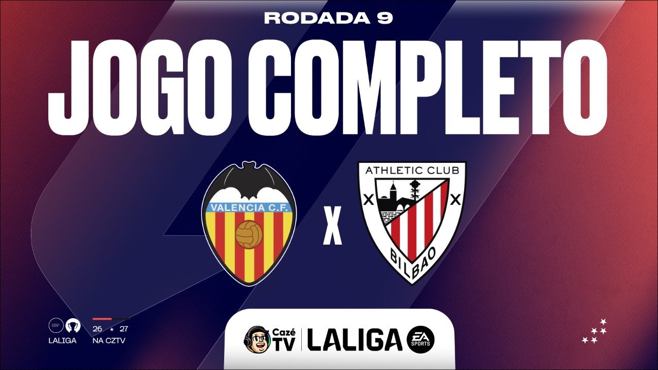 JOGO COMPLETO: VALENCIA X ATHLETIC BILBAO | LALIGA 26/27 | 9ª RODADA