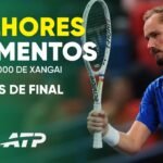MEDVEDEV LEVA A MELHOR CONTRA TSITSIPAS! JODAR, PAUL E RUUD AVANÇAM | DIA 8 | MASTERS 1000 DE XANGAI