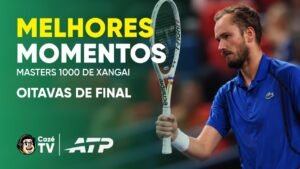 MEDVEDEV LEVA A MELHOR CONTRA TSITSIPAS! JODAR, PAUL E RUUD AVANÇAM | DIA 8 | MASTERS 1000 DE XANGAI