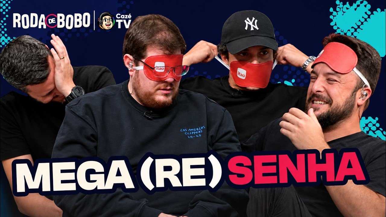MEGA (RE)SENHA! CAZÉ E IGOR X DONAN E CHICO MOEDAS. O DIRETOR ESCOLHEU UM LADO! | RODA DE BOBO