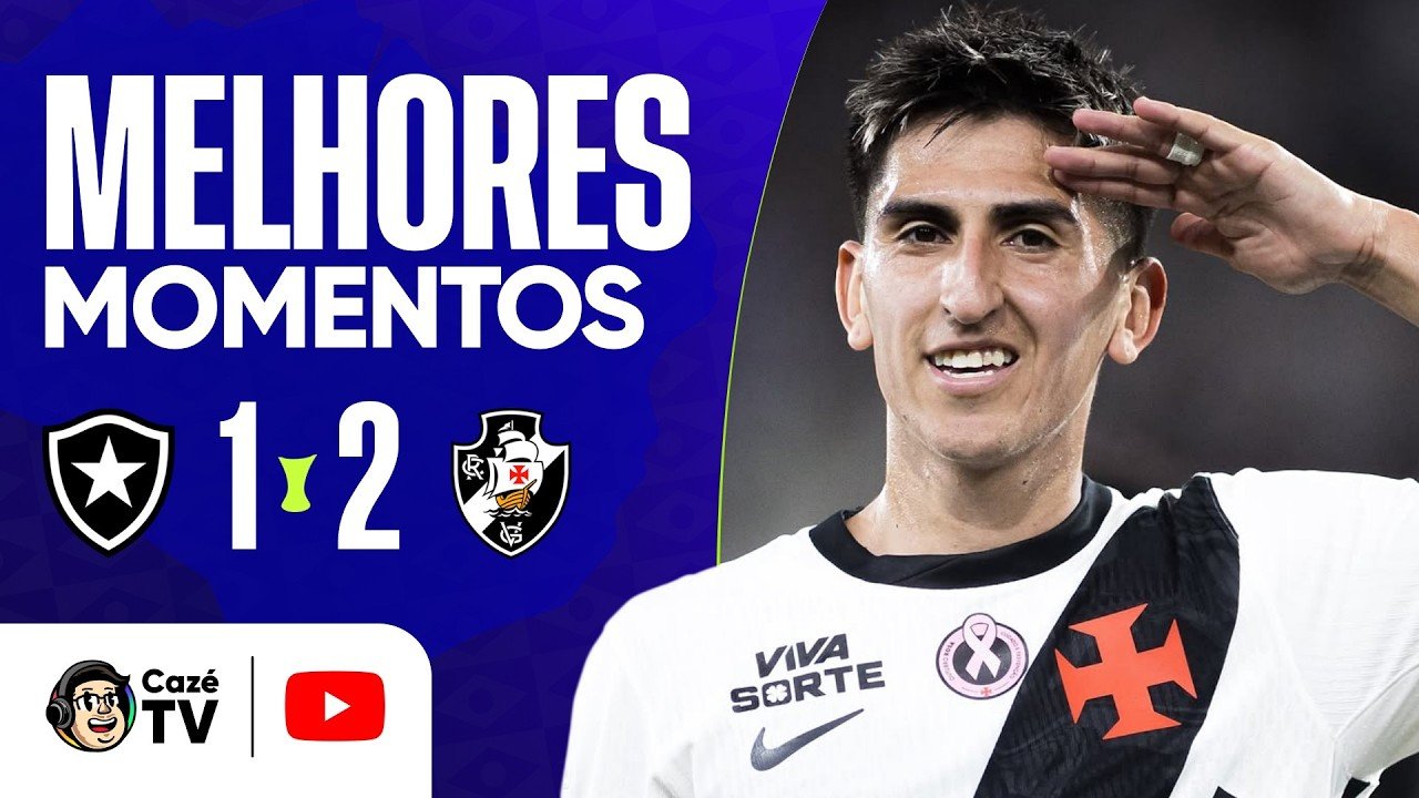 MELHORES MOMENTOS: BOTAFOGO 1 X 2 VASCO | BRASILEIRÃO 2026 | 29ª RODADA