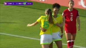 MELHORES MOMENTOS: CANADÁ 2 X 6 BRASIL | COPA DO MUNDO FEMININA SUB-17 FIFA 2026 | 1ª RODADA