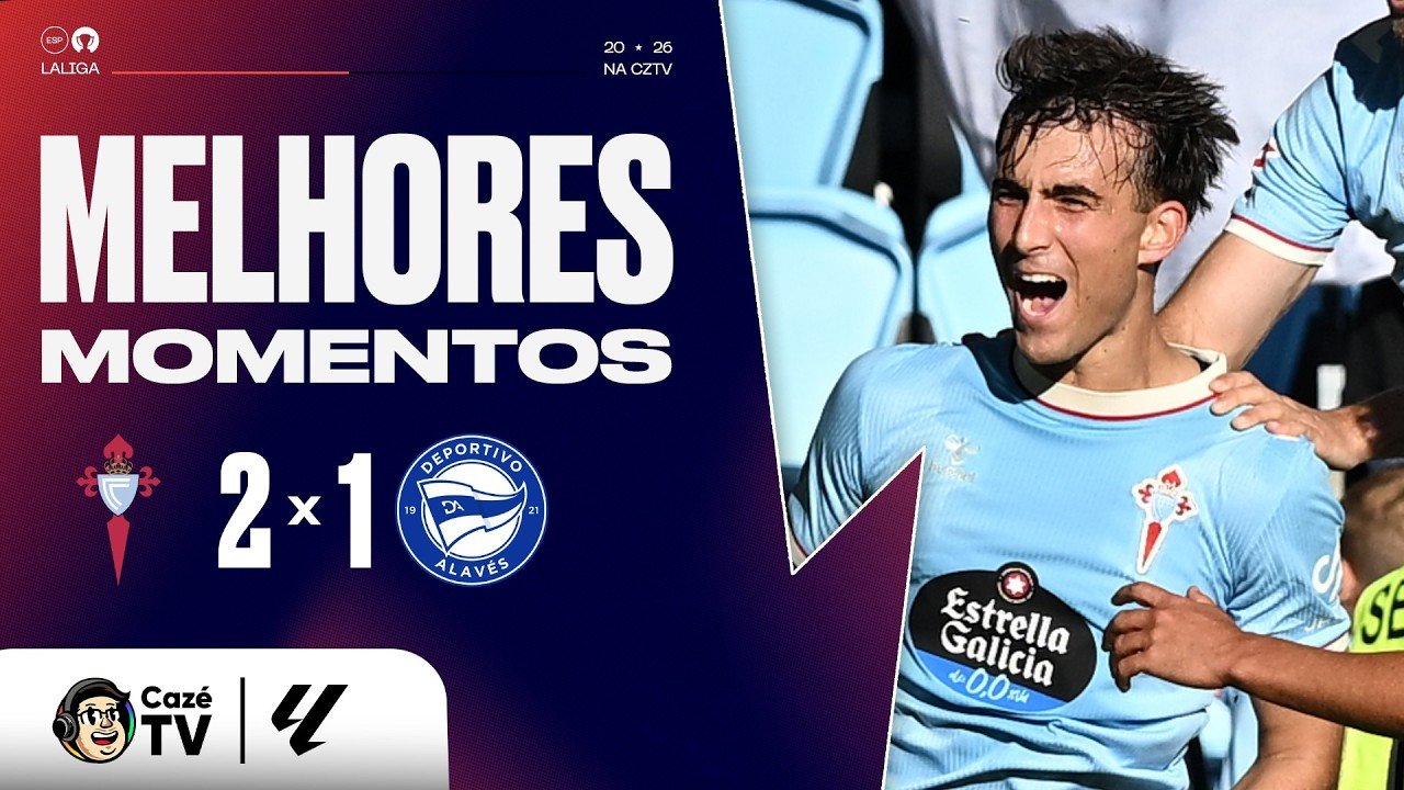 MELHORES MOMENTOS: CELTA DE VIGO 2 X 1 ALAVÉS | LALIGA 26/27 | 9ª RODADA
