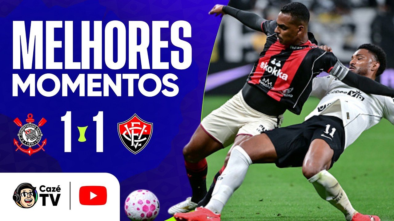 MELHORES MOMENTOS: CORINTHIANS 1 X 1 VITÓRIA | BRASILEIRÃO 2026 | 31ª RODADA