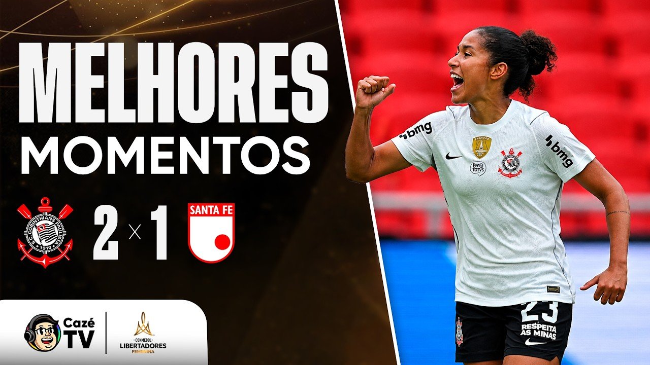 MELHORES MOMENTOS: CORINTHIANS 2 X 1 INDEPENDIENTE SANTA FE | LIBERTADORES FEMININA 2026 | SEMIFINAL