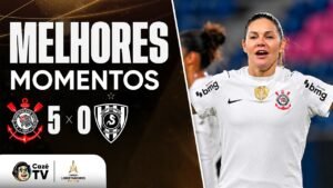 MELHORES MOMENTOS: CORINTHIANS 5 x 0 INDEPENDIENTE DRAGONAS | LIBERTADORES FEMININA 2026 | QUARTAS