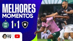 MELHORES MOMENTOS: CORITIBA 1 X 1 BOTAFOGO | BRASILEIRÃO 2026 | 30ª RODADA
