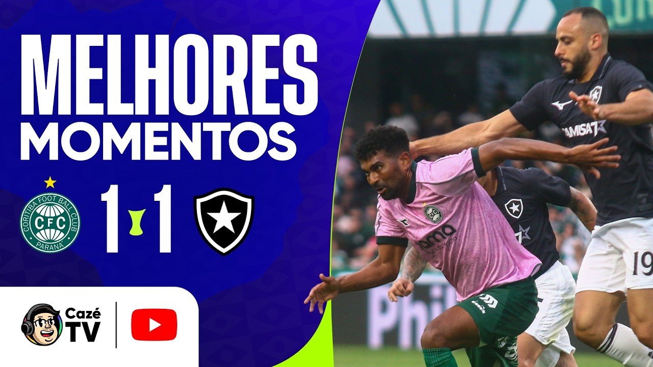 MELHORES MOMENTOS: CORITIBA 1 X 1 BOTAFOGO | BRASILEIRÃO 2026 | 30ª RODADA