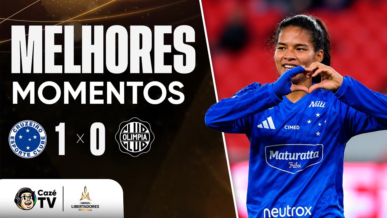 MELHORES MOMENTOS: CRUZEIRO 1 X 0 OLIMPIA | LIBERTADORES FEMININA 2026 | SEMIFINAL