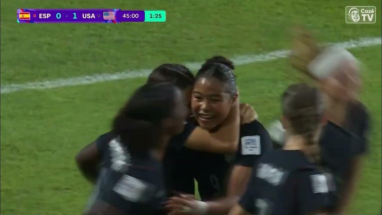 MELHORES MOMENTOS: ESPANHA 1 X 2 ESTADOS UNIDOS | COPA DO MUNDO FEMININA SUB-17 2026