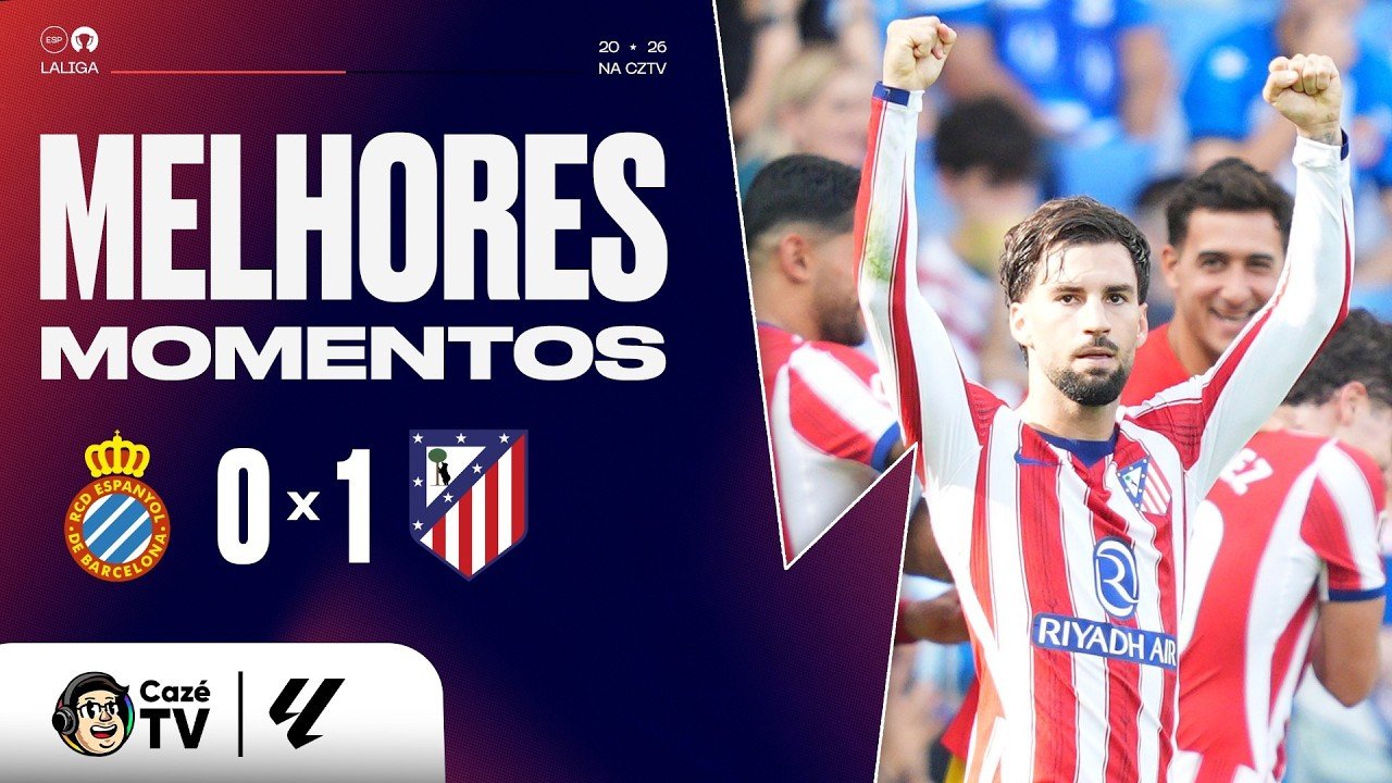 MELHORES MOMENTOS: ESPANYOL 0 X 1 ATLÉTICO DE MADRID | LALIGA 26/27 | 9ª RODADA