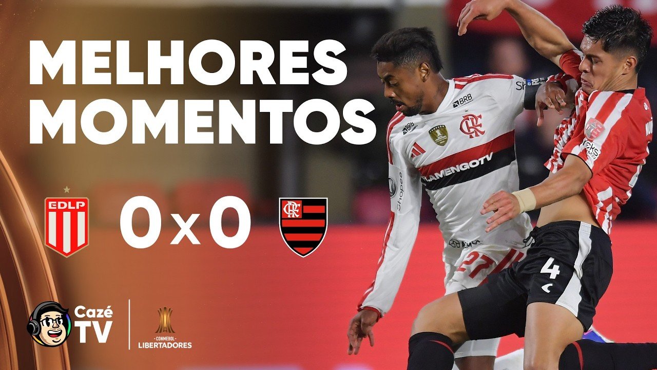 MELHORES MOMENTOS: ESTUDIANTES 0 X 0 FLAMENGO | SEMIFINAL (IDA) | CONMEBOL LIBERTADORES 2026