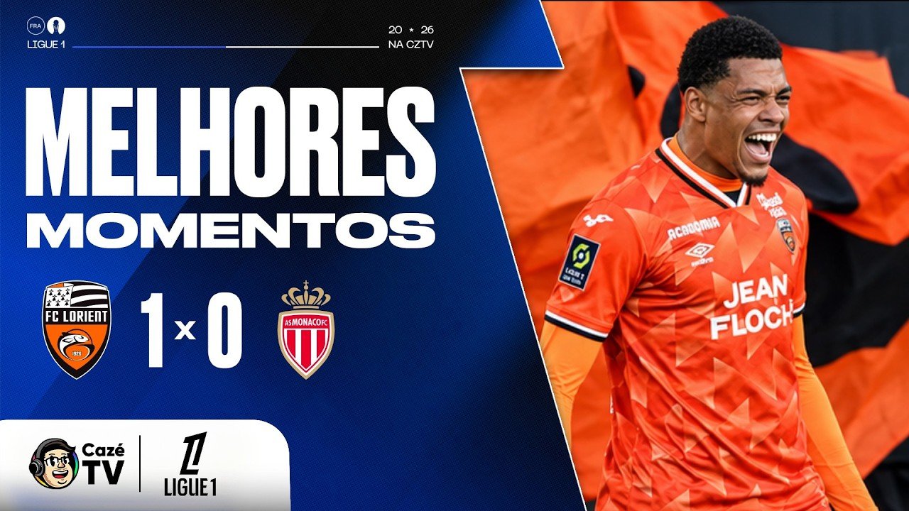 MELHORES MOMENTOS: FC LORIENT 1 X 0 MÔNACO | LIGUE 1 26/27 | 7ª RODADA