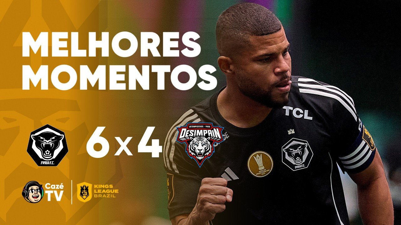 MELHORES MOMENTOS: FURIA FC 6 X 4 DESIMPAIN | KINGS LEAGUE BRAZIL | 2ª RODADA
