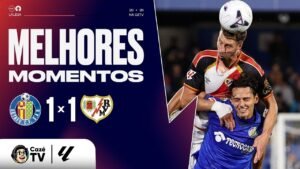 MELHORES MOMENTOS: GETAFE 1 X 1 RAYO VALLECANO | LALIGA 26/27 | 9ª RODADA