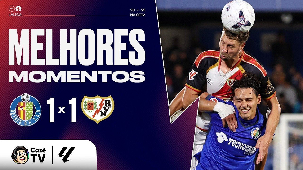 MELHORES MOMENTOS: GETAFE 1 X 1 RAYO VALLECANO | LALIGA 26/27 | 9ª RODADA
