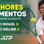 MELHORES MOMENTOS: GUTO MIGUEL 0 X 2 HUGO DELLIEN | ATP CHALLENGER DA BOLÍVIA | QUARTAS DE FINAL