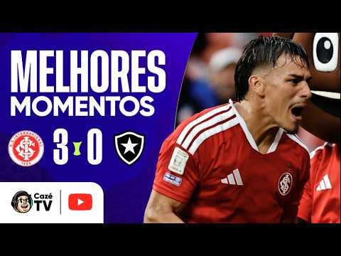 MELHORES MOMENTOS: INTERNACIONAL 3 X 0 BOTAFOGO | BRASILEIRÃO 2026 | 32ª RODADA