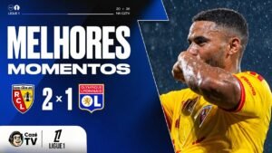 MELHORES MOMENTOS: LENS 2 X 1 LYON | LIGUE 1 26/27 | 6ª RODADA