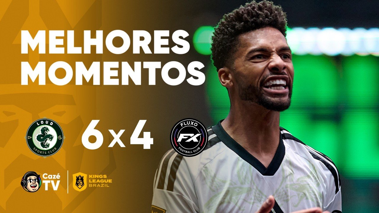 MELHORES MOMENTOS: LOUD SC 6 X 4 FLUXO FC | KINGS LEAGUE BRAZIL | 2ª RODADA