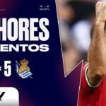MELHORES MOMENTOS: MÁLAGA 2 X 5 REAL SOCIEDAD | LALIGA 26/27 | 9ª RODADA