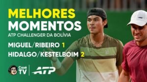 MELHORES MOMENTOS: MIGUEL/RIBEIRO 1 X 2 HIDALGO/KESTELBOIM | ATP CHALLENGER DA BOLÍVIA | FINAL
