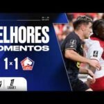 MELHORES MOMENTOS: MÔNACO 1 X 1 LILLE | LIGUE 1 26/27 | 8ª RODADA