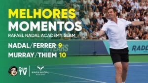 MELHORES MOMENTOS: NADAL/FERRER X MURRAY/THIEM | RAFA NADAL ACADEMY SLAM | JOGO 2