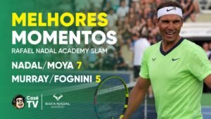 MELHORES MOMENTOS: NADAL/MOYA X MURRAY/FOGNINI | RAFA NADAL ACADEMY SLAM | JOGO 7