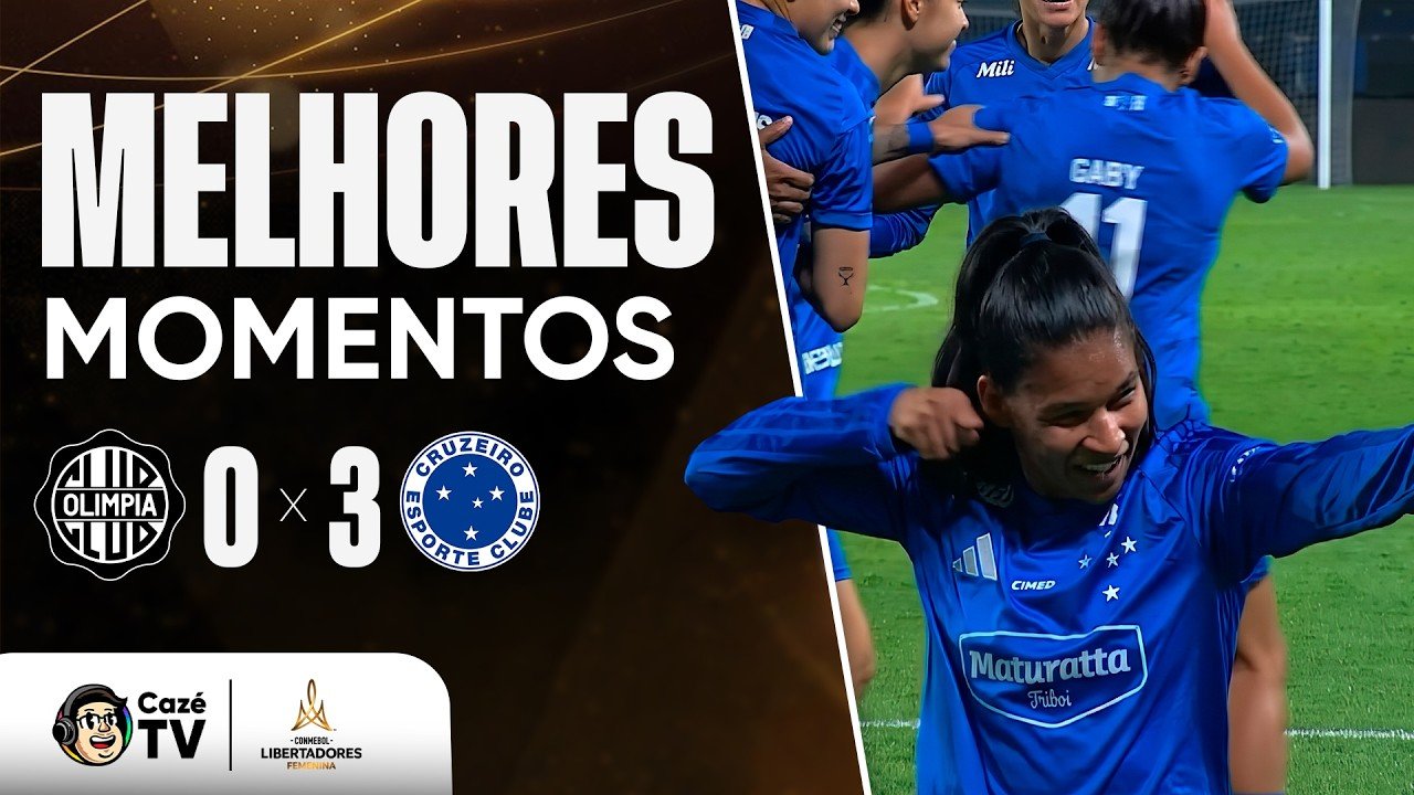 MELHORES MOMENTOS: OLÍMPIA 0 x 3 CRUZEIRO | LIBERTADORES FEMININA 2026 | 3ª RODADA