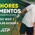 MELHORES MOMENTOS: THIAGO WILD 2 X 0 NICOLÁS KICKER | ATP CHALLENGER DA BOLÍVIA | QUARTAS DE FINAL