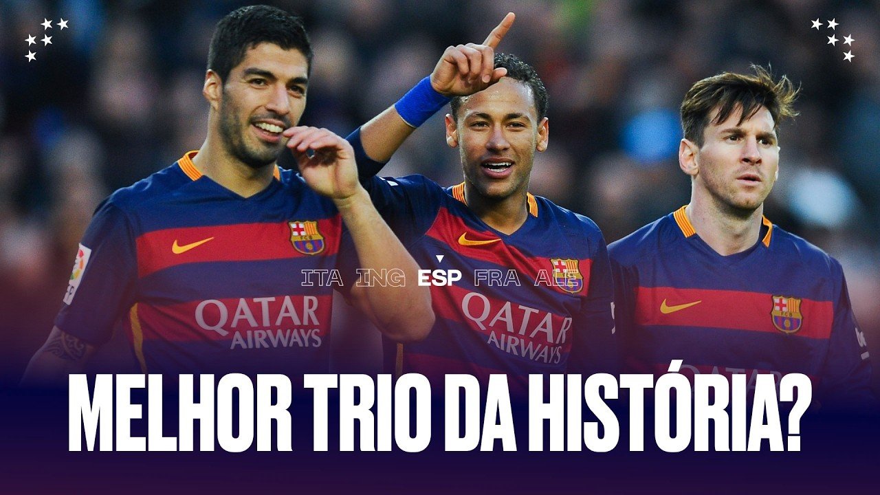 MESSI, SUÁREZ, NEYMAR | TRIO MSN: 1 HORA DE GOLS & SKILLS