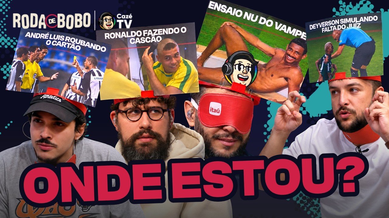 ONDE ESTOU? DONAN, BELT, CHICO E IGOR ENCARAM UM VAMPETAÇO AO VIVO | RODA DE BOBO