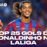 OS GOLAÇOS DE RONALDINHO NA LALIGA