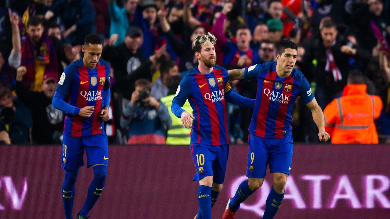OS MELHORES GOLS DO TRIO MSN NA LALIGA