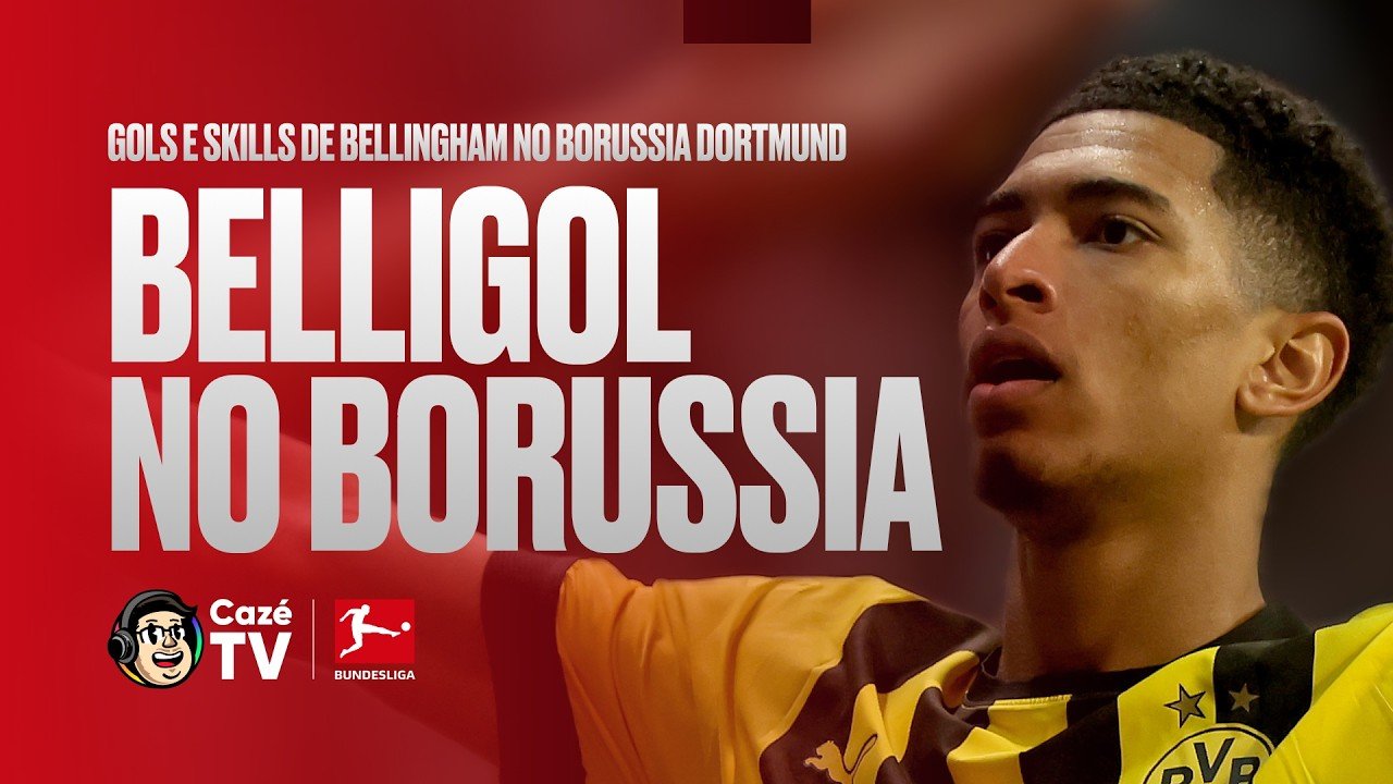 QUANDO BELLINGHAM SE APRESENTOU PARA O MUNDO! GOLS E SKILLS NO BORUSSIA DORTMUND