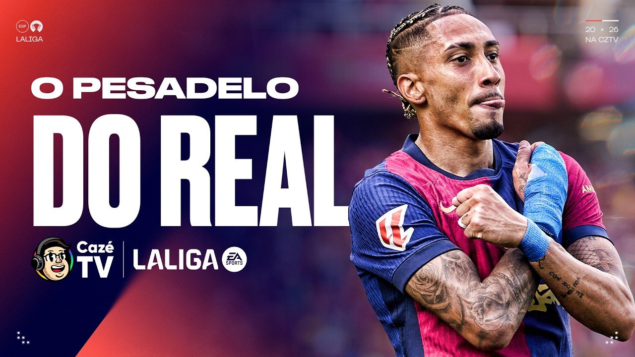 RAPHINHA DESTRUINDO O REAL MADRID!