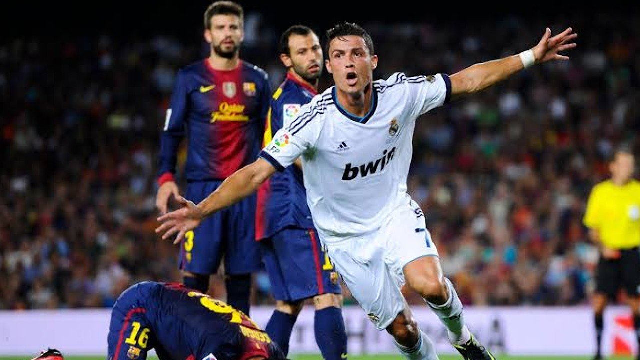 TODOS OS GOLS DE CRISTIANO RONALDO NO EL CLÁSICO!